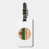 Étiquette À Bagage Forêt nationale de Talladega (Devant Vertical)