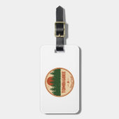 Étiquette À Bagage Forêt nationale de Tombigbee (Devant Vertical)