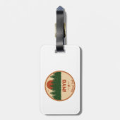 Étiquette À Bagage Forêt nationale d'Inyo (Dos Vertical)