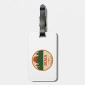 Étiquette À Bagage Forêt nationale d'Ocala (Dos Vertical)