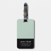 Étiquette À Bagage Forêt Whimsy III (Dos Vertical)