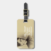 Étiquette À Bagage Forgot to have Children (Devant Vertical)