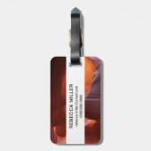 Étiquette À Bagage Formations de parcelles du canyon d'Antelope (Dos Vertical)