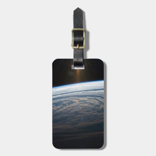 Étiquette À Bagage Formations Nuageuses Dans L'Océan Indien Sud. (Devant Vertical)