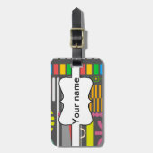 Étiquette À Bagage Formes diverses (Devant Vertical)