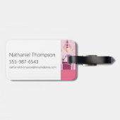 Étiquette À Bagage Foster's Home for Imaginary Friends | Bloo Cool (Dos horizontal)