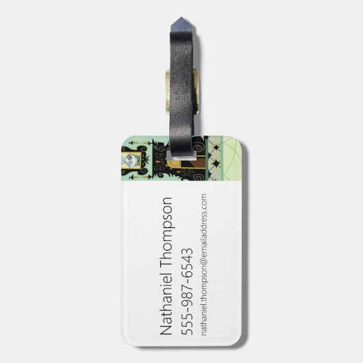 Étiquette À Bagage Foster's Home for Imaginary Friends | Groupe Hug (Dos Vertical)