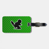 Étiquette À Bagage Fouet de motocross (Dos horizontal)