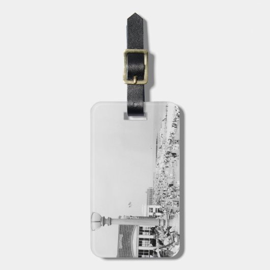 Étiquette À Bagage Foules 2 (Devant Vertical)