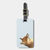 Étiquette À Bagage Fox (Devant Vertical)