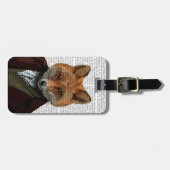 Étiquette À Bagage Fox Portrait 2 (Devant horizontal)