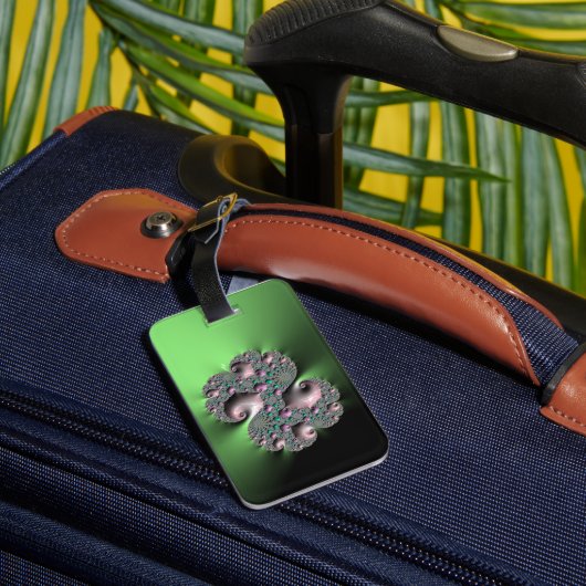 Étiquette À Bagage Fractal3 (Verso Insitu 3)