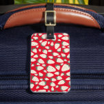 Étiquette À Bagage Fraise blanche exotique Colorée Cute Chic CUSTOM<br><div class="desc">Profitez de ce motif fantaisiste sur cette étiquette de bagages colorée. Customisez en ajoutant votre propre texte. Faites-moi savoir si vous voulez quelque chose fait sur mesure.</div>