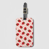 Étiquette À Bagage Fraise délice (Devant Vertical)