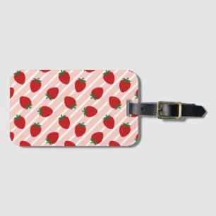 Étiquette À Bagage Fraise délice