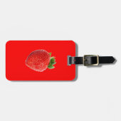 Étiquette À Bagage Fraise d'été (Devant horizontal)