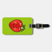 Étiquette À Bagage Fraise mignonne (Devant horizontal)