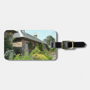 Étiquette À Bagage Français Cottage II avec Flower Garden Photographi