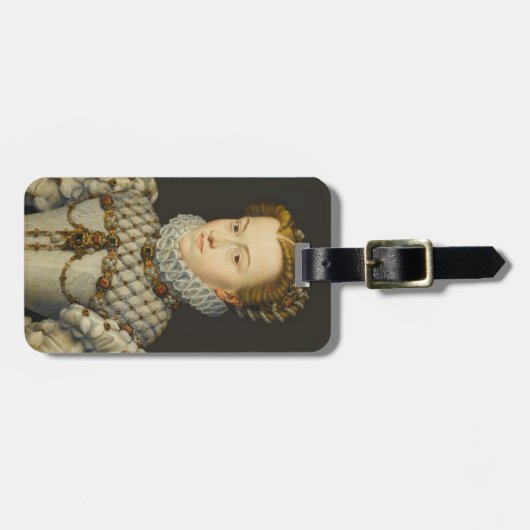 Étiquette À Bagage Francois Clouet - Elisabeth d'Autriche (Devant horizontal)