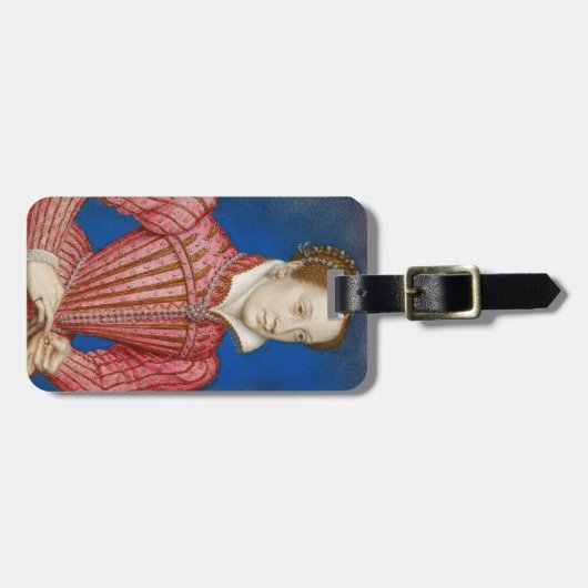 Étiquette À Bagage Francois Clouet - Mary, Reine des Écossais (Devant horizontal)