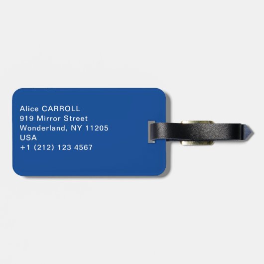 Étiquette À Bagage Francois Clouet - Mary, Reine des Écossais (Dos horizontal)