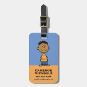 Étiquette À Bagage Franklin Smiling (Devant Vertical)