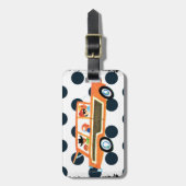 Étiquette À Bagage Frapper la route ouverte 4 (Devant Vertical)