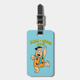 Étiquette À Bagage Fred Flintstone Yabba-Dabba Doo !