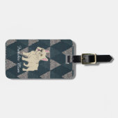 Étiquette À Bagage Frenchie Mom (Devant horizontal)