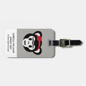 Étiquette À Bagage Frida Kahlo | FridaMoji - jour du singe mort (Devant horizontal)