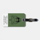 Étiquette À Bagage Frida Kahlo | Heroína (Dos horizontal)