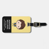 Étiquette À Bagage FRIENDS™| Chandler Chibi (Devant horizontal)