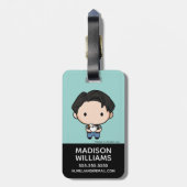 Étiquette À Bagage FRIENDS™| Joey Chibi (Dos Vertical)