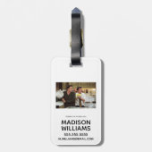 Étiquette À Bagage FRIENDS™| Joey et Chandler craignent (Dos Vertical)