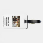 Étiquette À Bagage FRIENDS™| Joey et Chandler craignent (Dos horizontal)