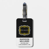 Étiquette À Bagage FRIENDS™ La Série télévisée (Dos Vertical)