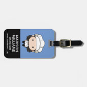 Étiquette À Bagage FRIENDS™| Monica Chibi (Devant horizontal)