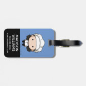 Étiquette À Bagage FRIENDS™| Monica Chibi (Dos horizontal)