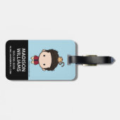 Étiquette À Bagage FRIENDS™| Ross Chibi (Dos horizontal)