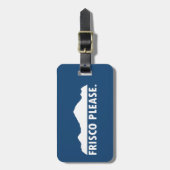 Étiquette À Bagage Frisco Colorado (Devant Vertical)