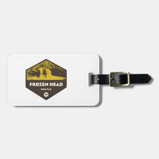 Étiquette À Bagage Froid Head State Park Tennessee (Devant horizontal)