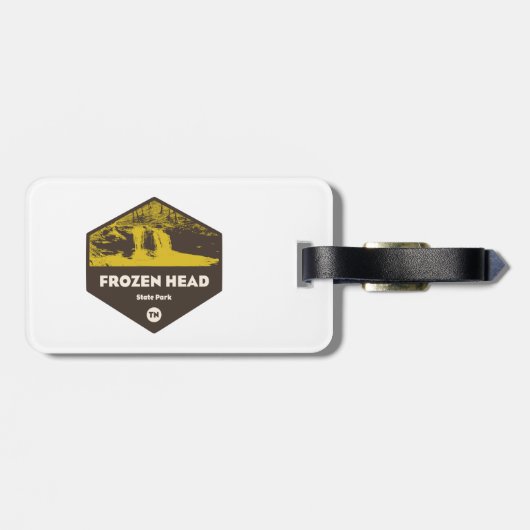 Étiquette À Bagage Froid Head State Park Tennessee (Dos horizontal)