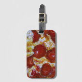 Étiquette À Bagage Fromage et pizza Pepperoni (Devant Vertical)