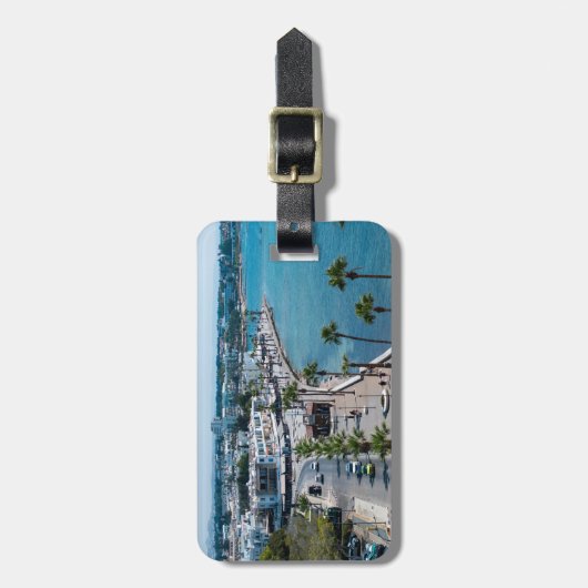 Étiquette À Bagage Front de mer de Paphos (Devant Vertical)