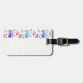Étiquette À Bagage Frontière sans couture verticale de motif (Devant horizontal)