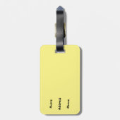 Étiquette À Bagage Fruits d'été (Dos Vertical)