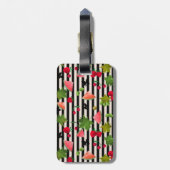 Étiquette À Bagage Fruits Fruits Fruits Fruits Fruits Aquarelles Cart (Dos Vertical)