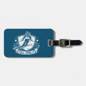 Étiquette À Bagage Full Send University Skiing (Devant horizontal)