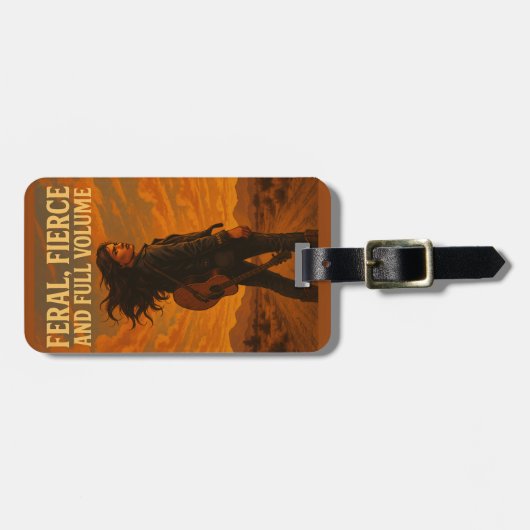 Étiquette À Bagage Full volume (Devant horizontal)