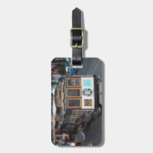 Étiquette À Bagage Funiculaire de San Francisco (Devant Vertical)